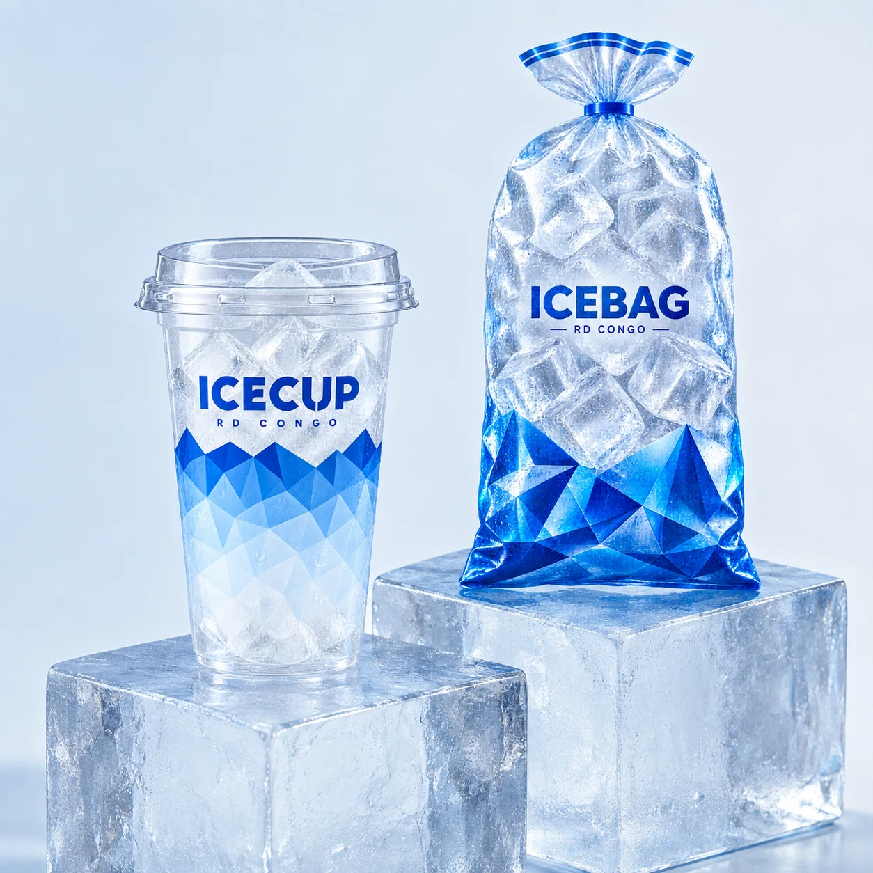 ICECUP et ICEBAG sur des socles de glace